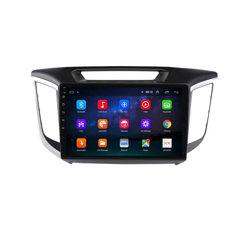 Clearance 10" 2.5D IPS Android 8.1 Car DVD Multimedia Player GPS for Hyundai creta ix25 2014 2015 2016 2017 audio radio stereo navigation 14