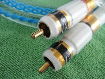 

Audio Oil-Inject Analog RCA Interconnects Tube Cable for Amplifier CD Player 1m