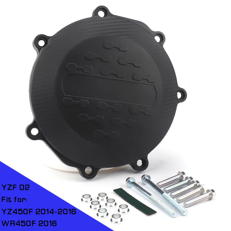 

Motorcycle Clutch Cover Protection Cover Fit For YAMAHA YZ450F YZ 450F 2014 2015 2016 WR450F WR 450F 2016