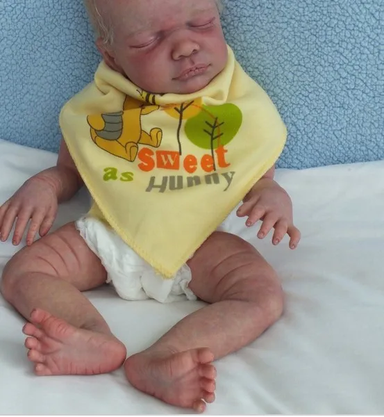 DIY silicone reborn doll mold handmade simulation doll accessories sleeping baby doll kits fashion doll parts legs arms and head