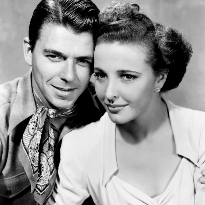 The Bad Man From Left Ronald Reagan Laraine Day 1941 Photo Print (16 x 20)