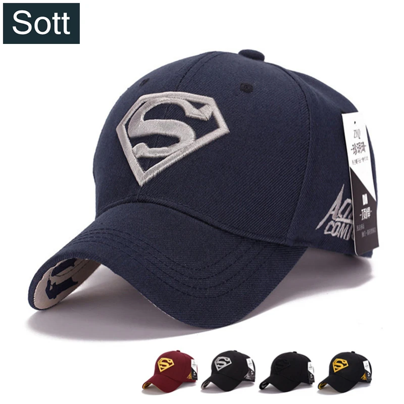 [SOTT] 2018 Gorras Супермен Кепка Casquette бейсбольная кепка мужская Брендовая женская