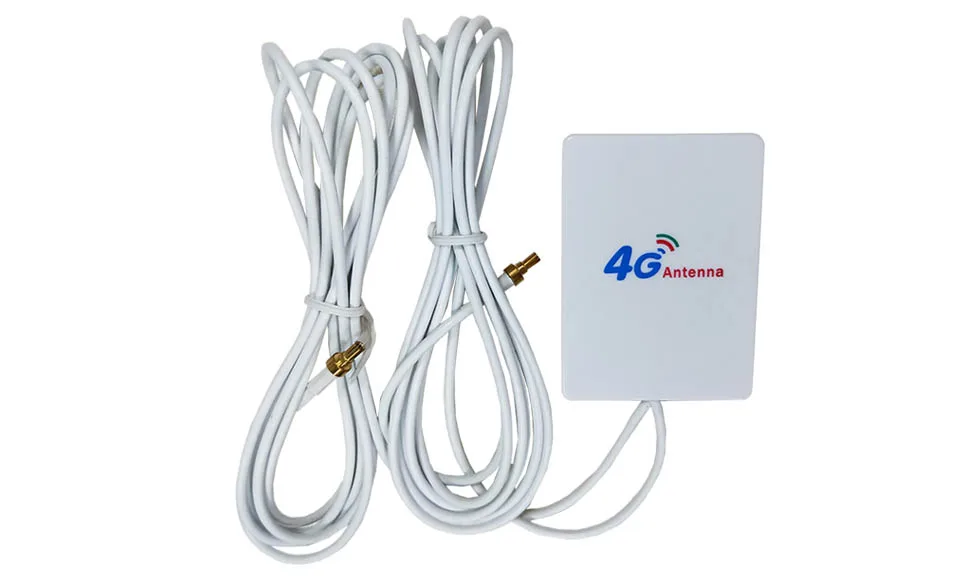 20 штук 3g 4G LTE антенны 10dbi с CRC9 разъем внешний панелью Antena 2 м кабель для huawei LTE модем-маршрутизатор avec antenne