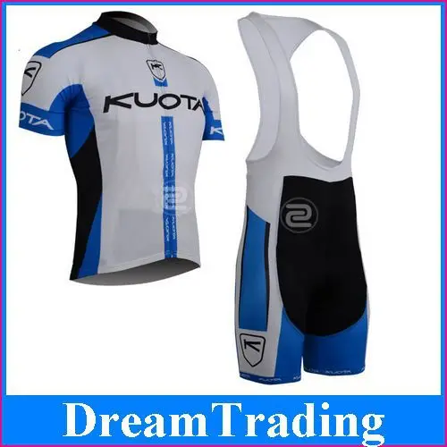2013 KUOTA Team Cycling jersey Short Sleeve + Bib Shorts Breathable fabric Bike clothes Wear DropShipping | Спорт и развлечения
