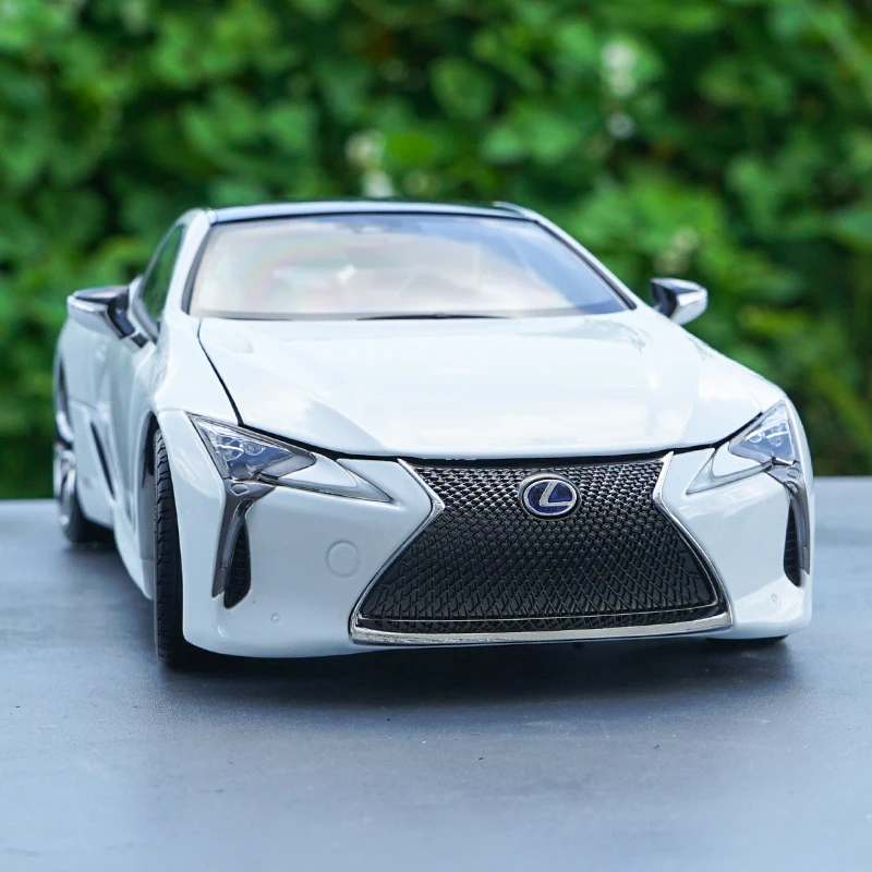 1:18 литья под давлением модели для сплав LEXUS LC500h 2018 синий игрушка купе автомобиля