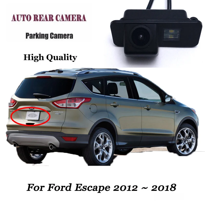 Для Ford Escape 2012~ заднего вида резервная парковочная камера заднего вида/подсветка номерного знака камера