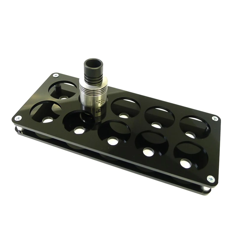 

Electronic Cigarette Stand Shelf Acrylic Display Case Holder Display Rack For RDA/RBA Atomizer Smoke Oil Bottle