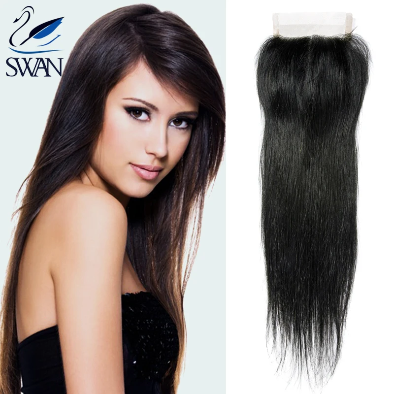

Hair Extension Unprocessed Malaysian Virgin Hair With 3*3.75 Closure Straight Virgin Human Hair Hair Products SYSTCLO