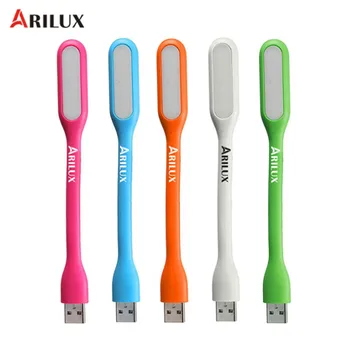 

ARILUX Night Light 1.2W Portable Flexible Mini Silicone Flexible USB LED Lamp For Computer Notebook PC Laptop Book Reading