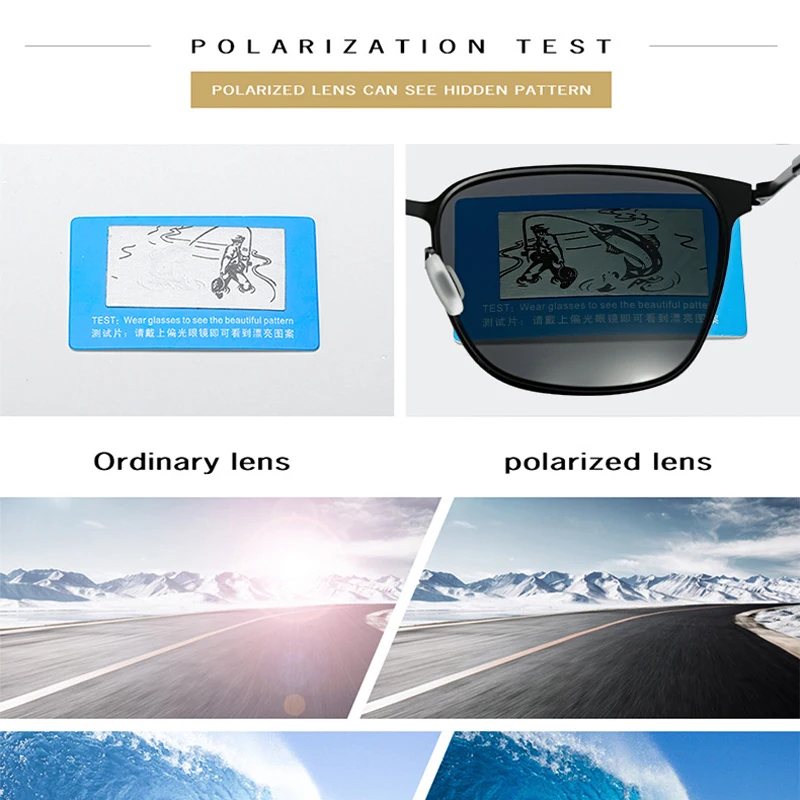 KEITHION Brand Men's Womens Vintage Square Sunglasses Polarized UV400 Mirrored Slim Fit Frame Eyewear