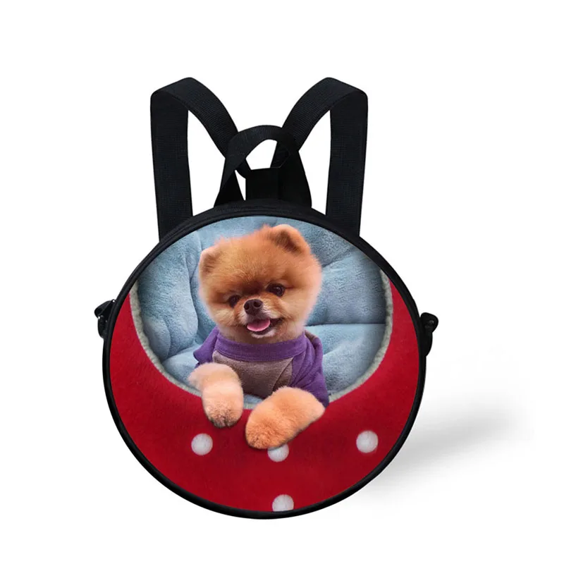 

Children 3D School bag Kids School Bag princess kids round bags kindergarten backpack adjustable shoulder bags for kid