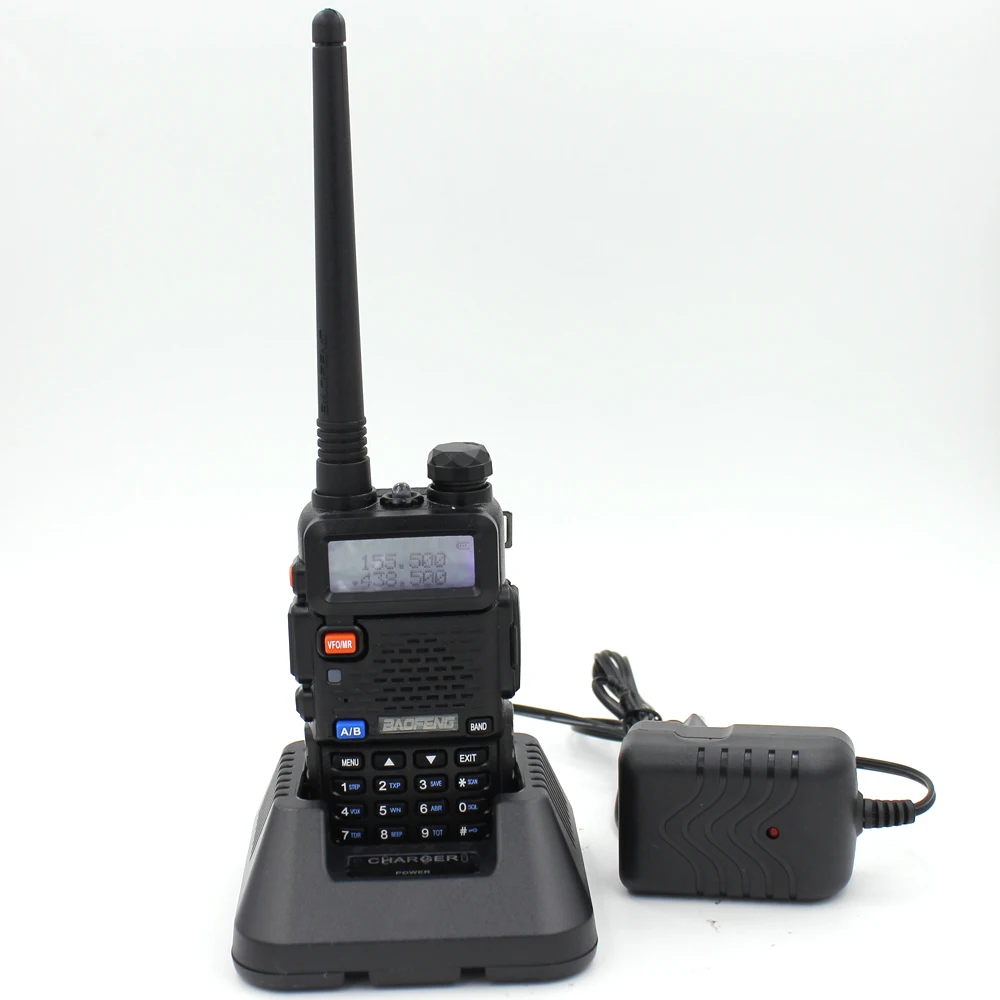 Портативная рация BaoFeng радиостанция VHF UHF с двойным диапазоном 8 Вт Любительский