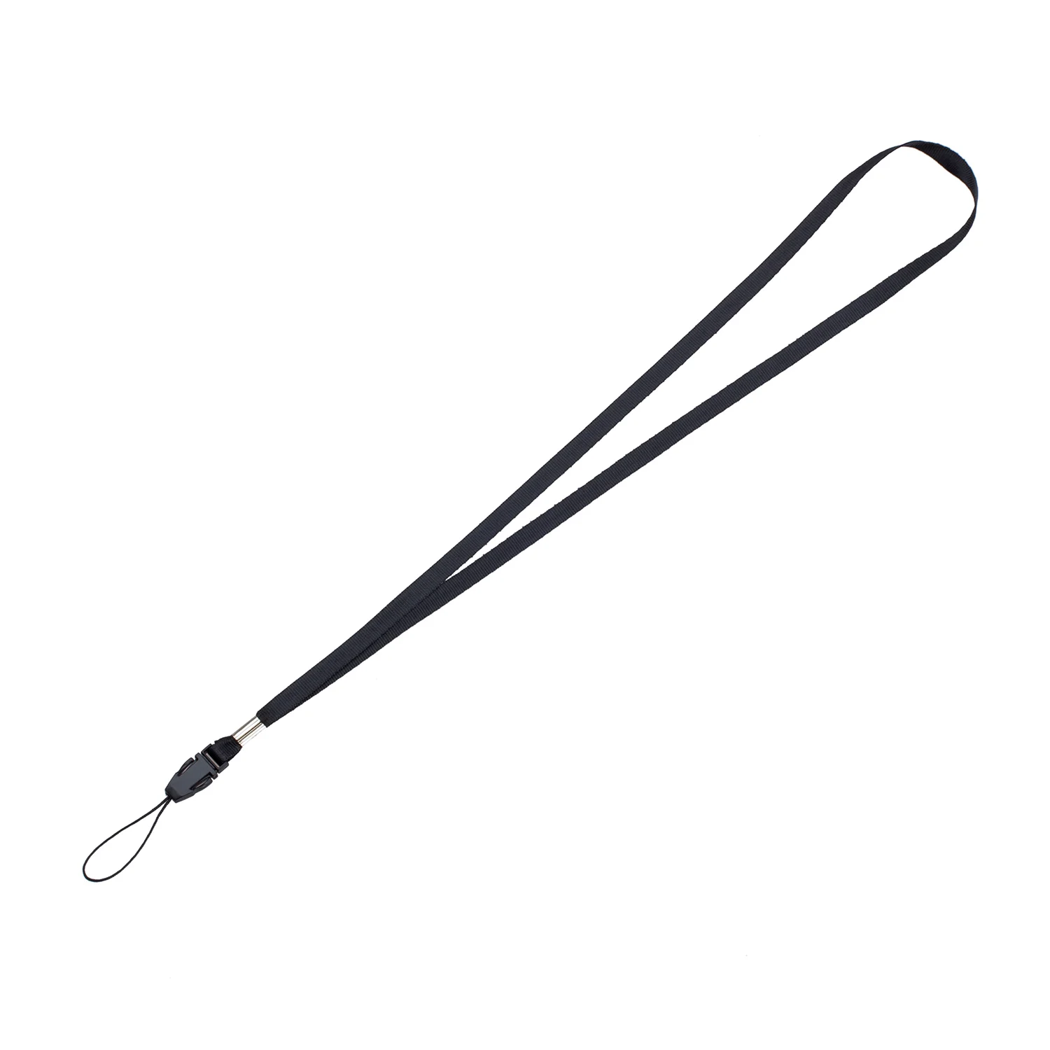 SOSW 10x Black Lanyard Neck Strap for ID Pass Card Badge Mobile Phone