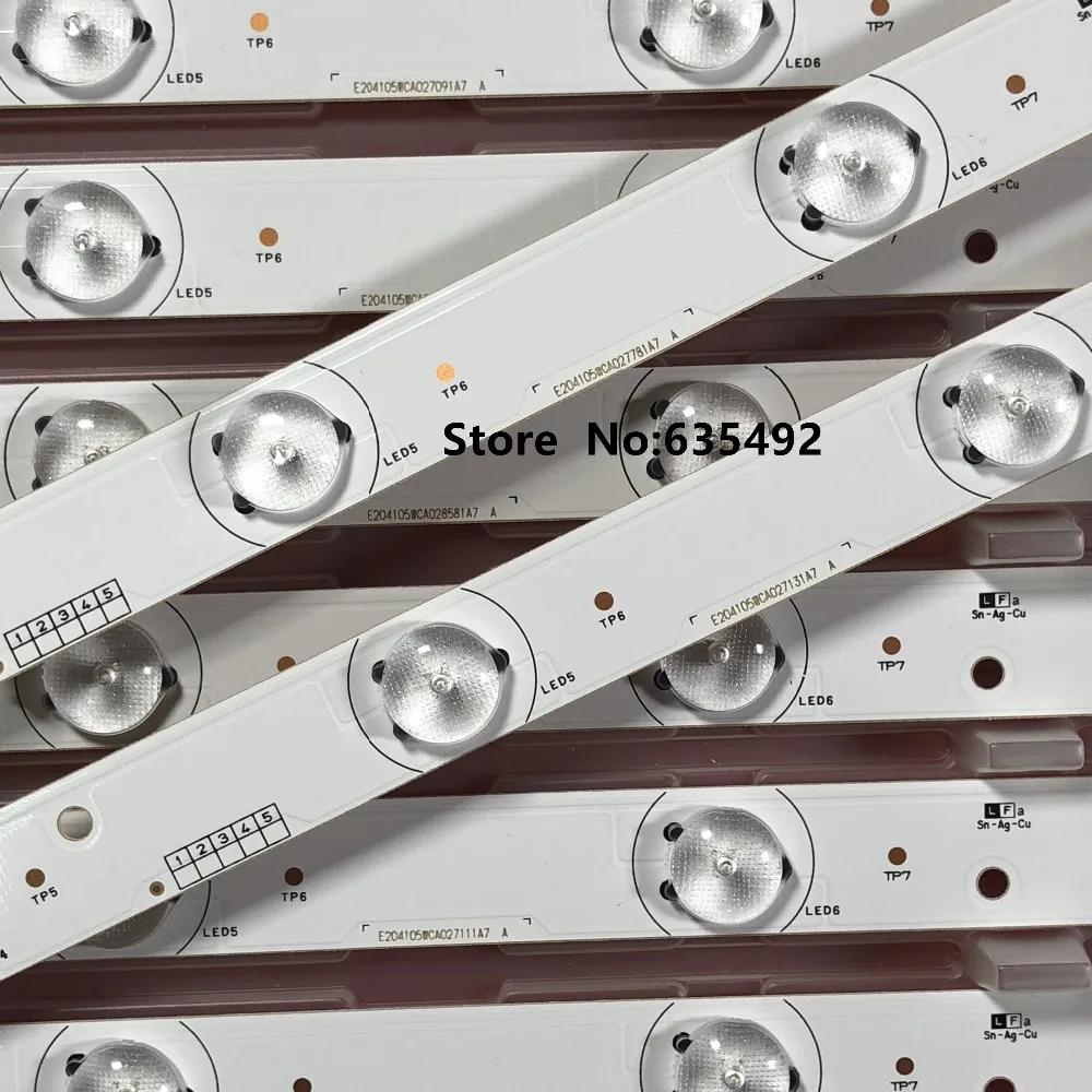 1 комплект = 3 шт. светодиодный Подсветка полоса для надежного удержания 32 дюймов ТВ L32F3300B E227809 C HX-S 94V-0 1 шт. = 8 ламп