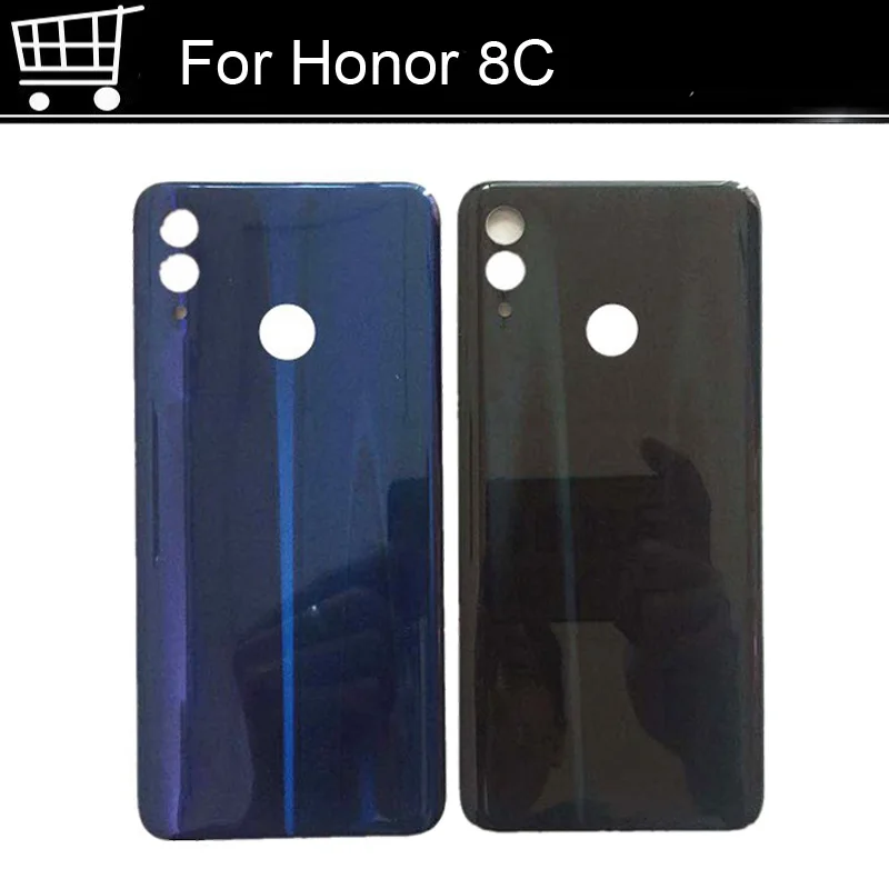 

100%Original For Huawei Honor 8C Battery Back Rear Cover Door Housing For Huawei Honor 8 C Repair Parts Honor8C Replacement