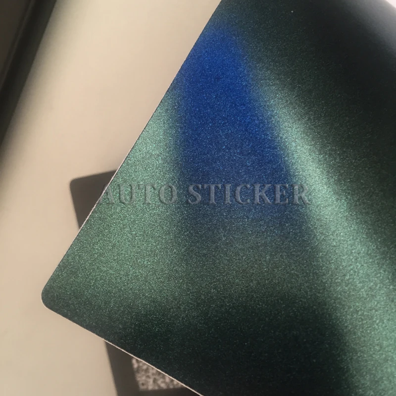 pearl metal Gemstone Green Metallic Car Wraps 5