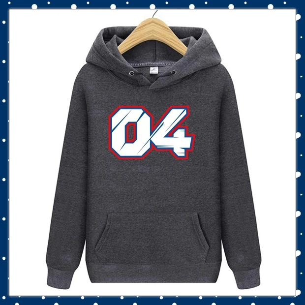 

2019 Andrea Dovizioso 04 Spring Hooded Men's Sweatshirts Andrea Dovizioso Male Tops Motor Clothes Adults Men Hoodies 00225