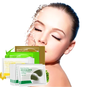

100% Nature 4pairs 8pcs Crystal Collagen Eye Mask Dark Circle Remover Anti-Wrinkle