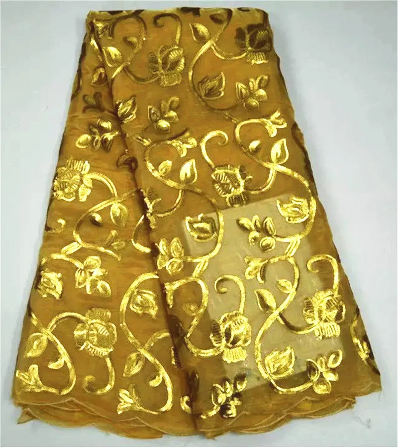 New fashion Korean silk lace fabric with flower embroidered Swiss dry