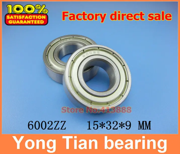 

(1pcs) Double Shielded Miniature Deep Groove Ball Bearings 6002ZZ 12*32*9 mm