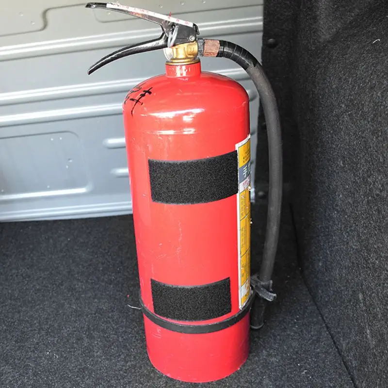 Автомобильный держатель для хранения огнетушителя с фиксированным ремнем, ремень безопасности для Lada Granta Largus Kalina 10166