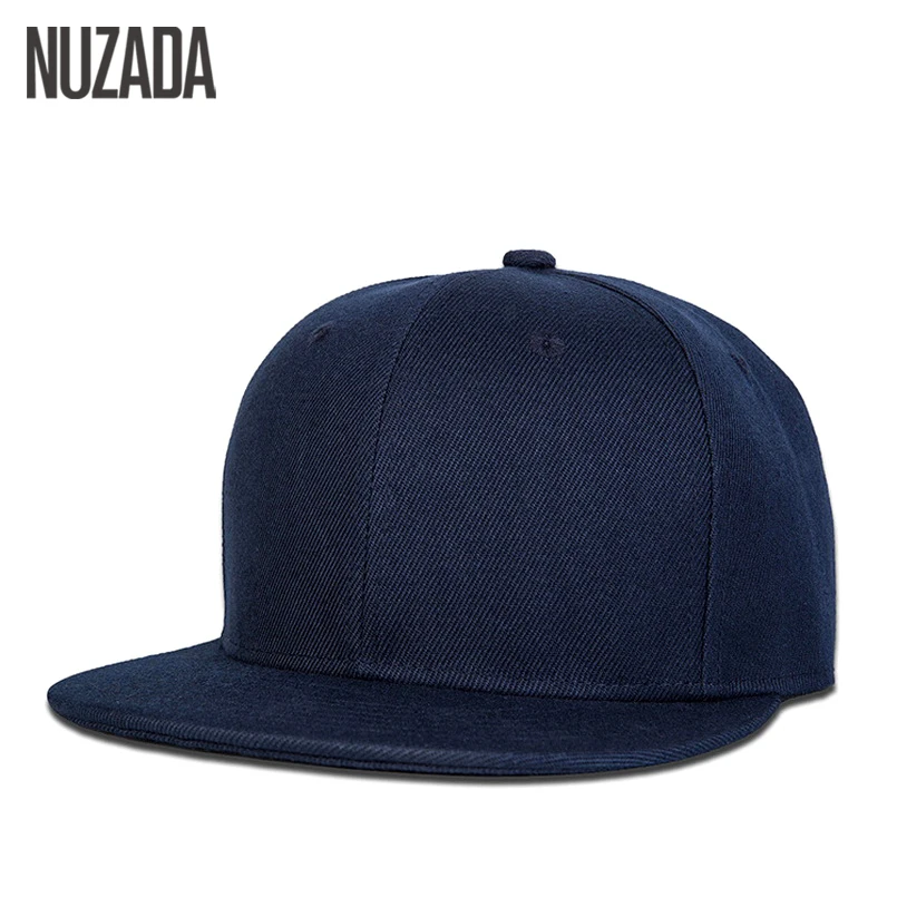 Brand NUZADA Hip Hop Hats Men Women Baseball Caps Snapback Solid Colors Cotton Bone European Style Classic Fashion Trend