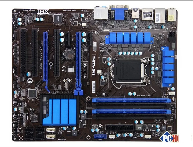 

MSI ZH77A-G43original motherboard DDR3 LGA 1155 for I3 I5 I7 CPU 32GB USB3.0 SATA3 H77 motherboard