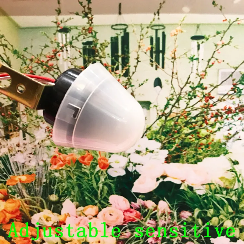 Promation!Outdoor Adjustable Sensitivity Street Light Advertising Lamp Fluorescent Light 110-220V Light Control Switch CM099 (7)