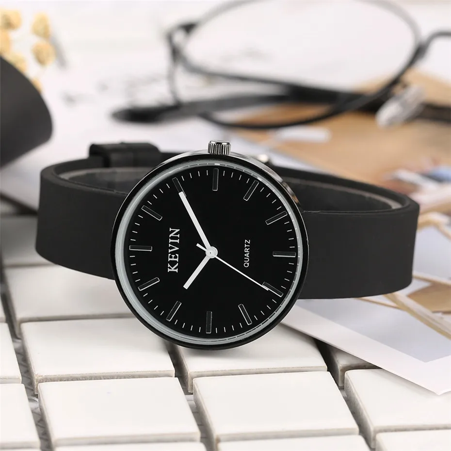 kevin casual round dial women watches elagant09