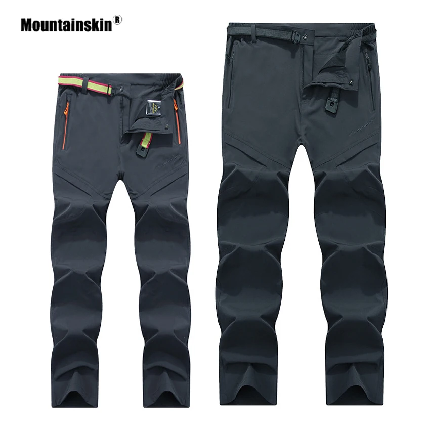 Mountainskin мужские и женские летние быстросохнущие походные брюки для спорта на