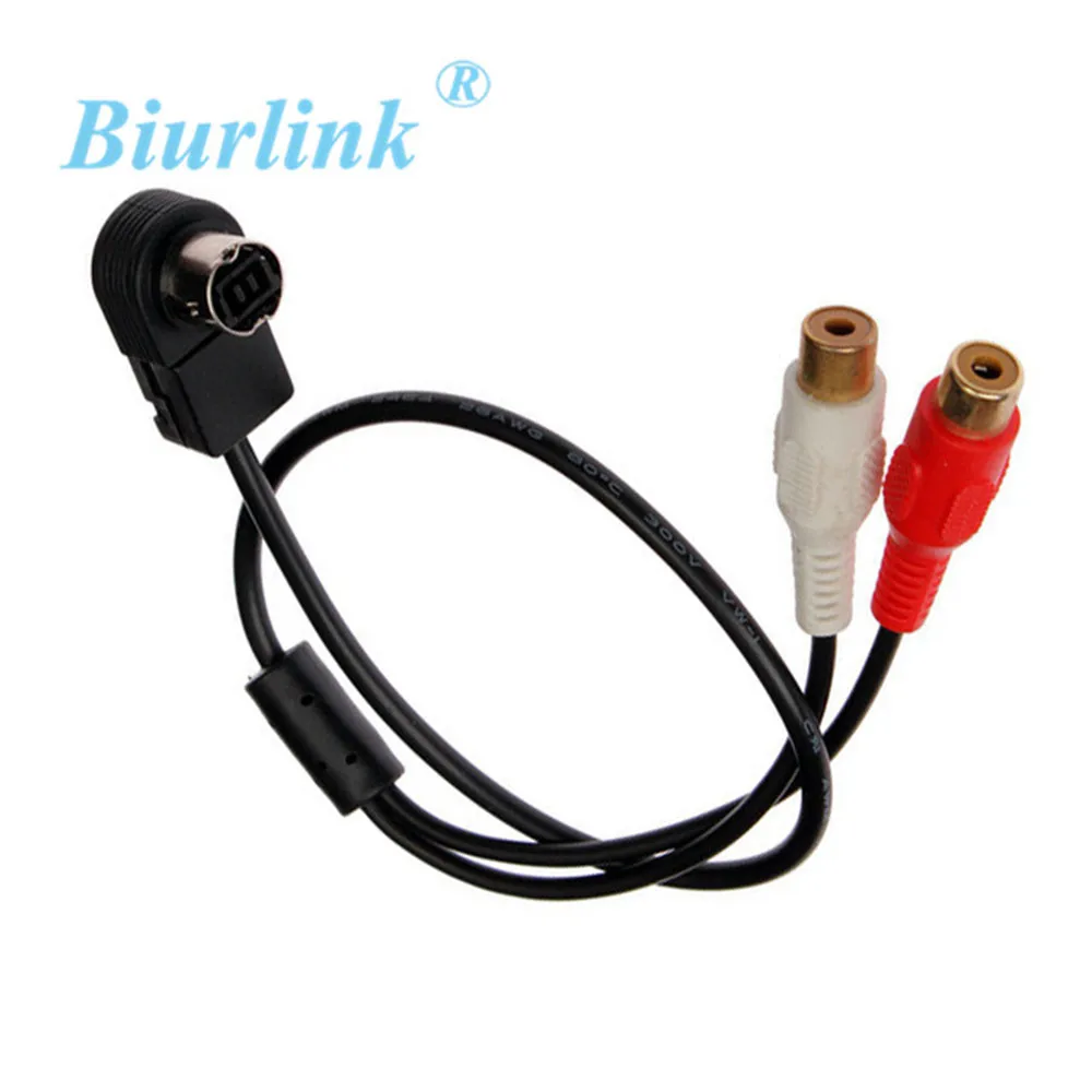 Автомобильный Aux in RCA аудио кабель адаптер с радио Biurlink для javis Alpine 9887 Ai net Player 9855 105