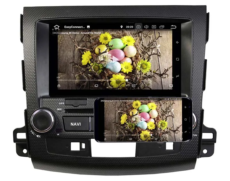 mitsubishi outlander stereo upgrade android 8.0 head unit 5