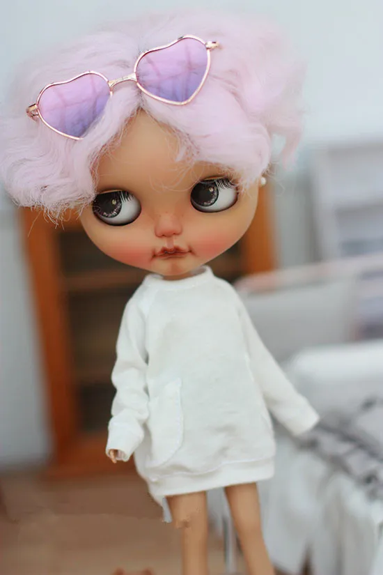 Свободная футболка с карманом доступна для кукол Azone Licca Blyth одежда аксессуары