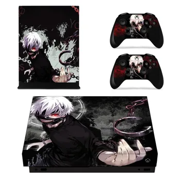 

Tokyo Ghoul Full Faceplates Skin Console & Controller Decal Stickers for Xbox One X Console + Controller Skin