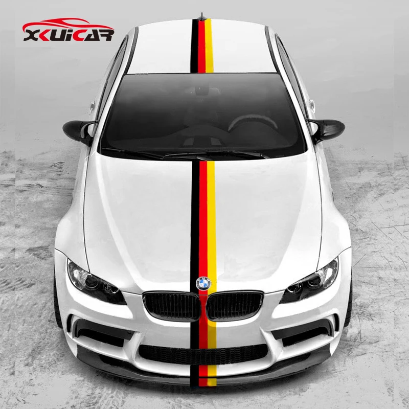 Автомобильные наклейки с цветными полосками 4 метра для BMW 3 Series 320 328 316 5 525 530 M3 M5|car