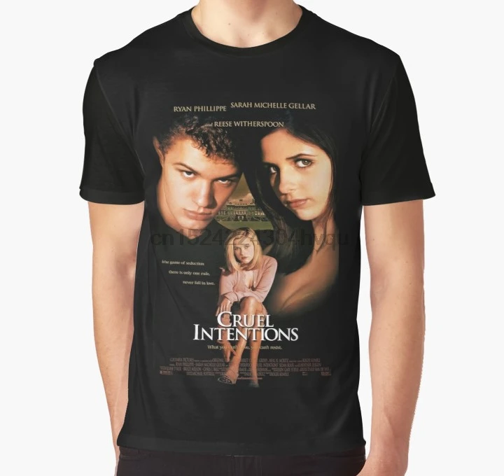

All Over Print 3D Tshirt Men Funny T Shirt Cruel intentions poster Full Print Big print Graphic T-Shirt