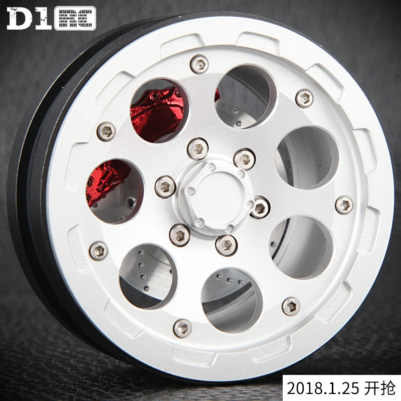 

D1RC Wheel 1/10 Simulation Climbing Car 2.2-inch Locking Metal Hub For SCX10 RC4WD TRX-4 90018