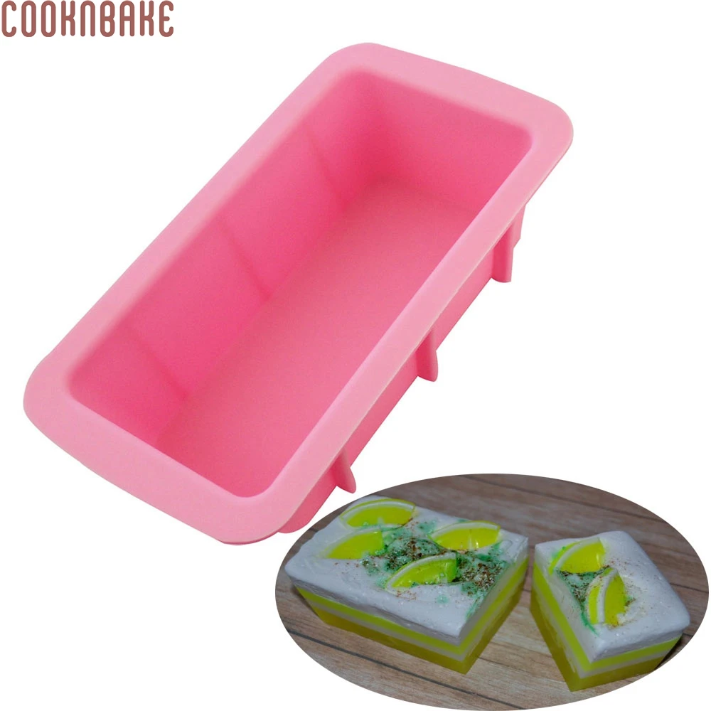 

COOKNBAKE DIY Kitchen Mold Creative Silicone Small Size Toast Mold Handmade Soap Moulds Silicone Cake Bakeware Mold SCM-003-7