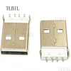 10Pcs/lot USB 2.0 Male A Type USB PCB Connector Plug 180 degree SMT SMD Male USB Connectors ► Photo 3/5