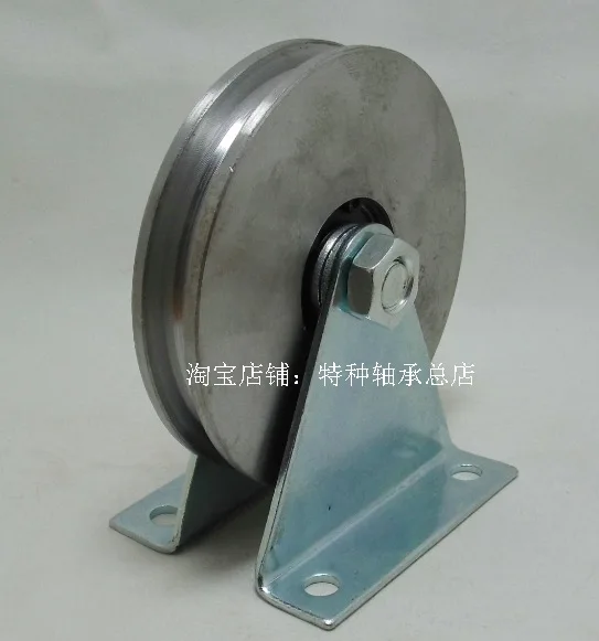 Buy Wheel Diameter80mm Wire Rope U Groove Pulley from