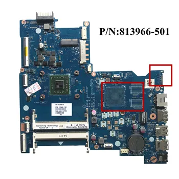 

Excellent For HP 15-AF 813966-001 813966-501 DDR3 ABL51 LA-C781P Laptop Motherboard 100% working