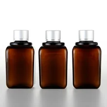 1pcs 80ml brown square bottle plastic bottle Sub-bottle Electrochemical aluminum Bottle cap (with tangent) wholesale BQ159 1pcs 80ml brown square bottle plastic bottle Sub-bottle Electrochemical aluminum Bottle cap (with tangent) wholesale BQ159