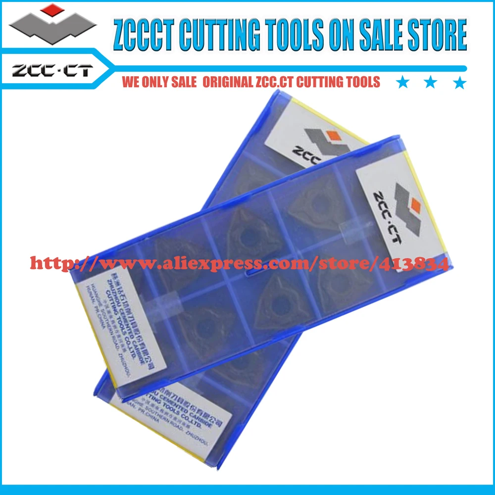 

10pcs/lot WNMG080408-DM WNMG080408 WNMG08 WNMG 080408-DM ZCCCT external turning internal cutting lathe tool insert cnc machinery