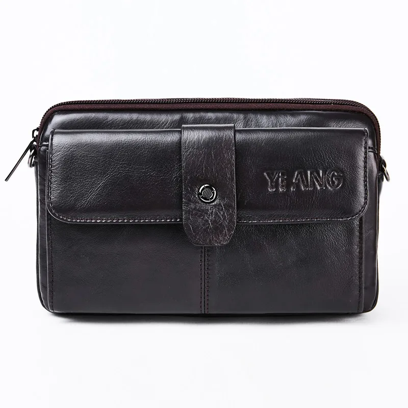 الرجال فاني الصدر حزمة محفظة الهاتف المحمول رسول حقائب كتف عارضة الذكور جلد طبيعي Crossbody الورك بوم حزام الخصر حقيبة ظهر