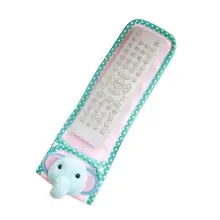 1 шт. чехол для пульта дистанционного управления мультяшный стиль креативный тканевый красивый Контейнер сумка держатель для кондиционера пульт дистанционного управления ТВ