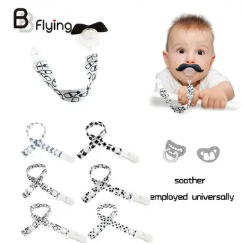 

Baby Kids Boy Girl Pacifier Soother Nipple Chain Clip Safety Multi Pattern