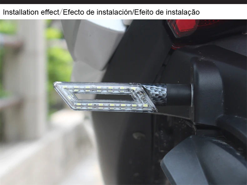Универсальные мотоциклетные световые указатели поворота для Honda VFR NC 700 750 800 1200 F