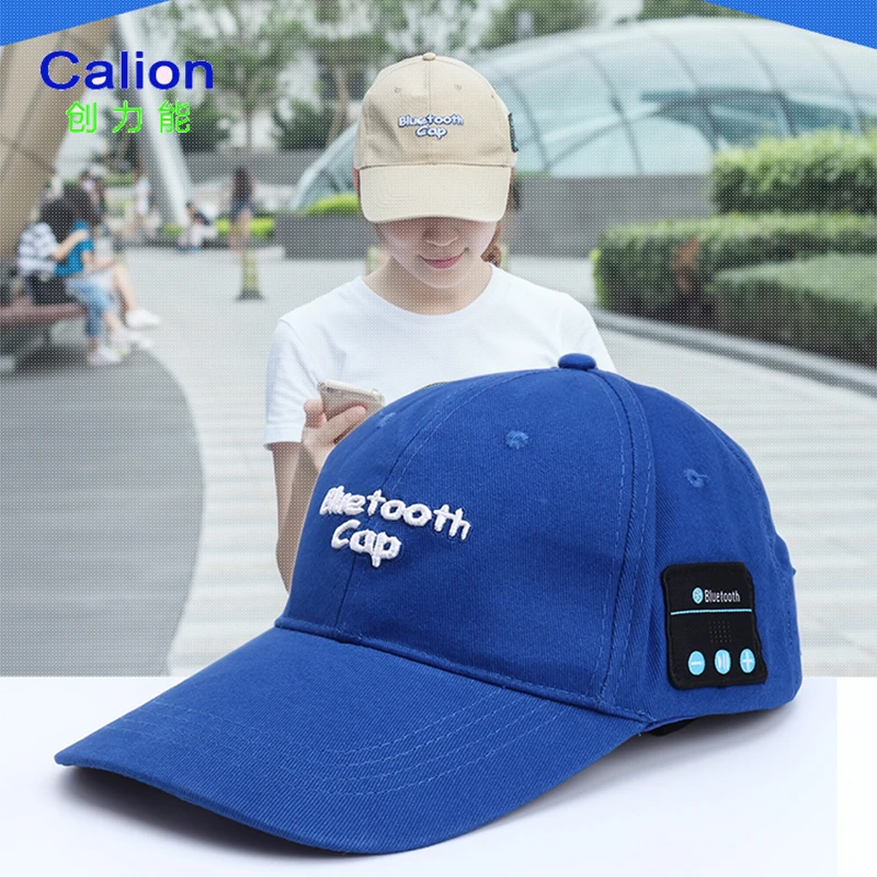 

CALION Wireless Headphones Cap Bluetooth Headsets Hats Summer Sports Smart Earphone Hat Baseball Headset With Mic New Wholesales