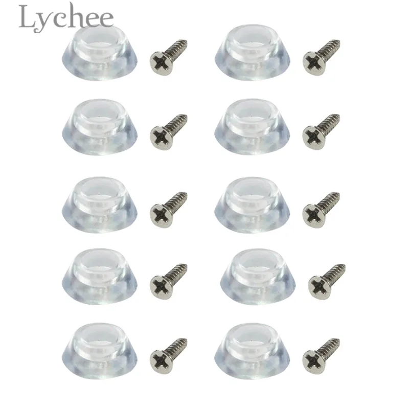 Lychee 10 шт мебельные ножки для диванов резиновые защитные накладки стула товары
