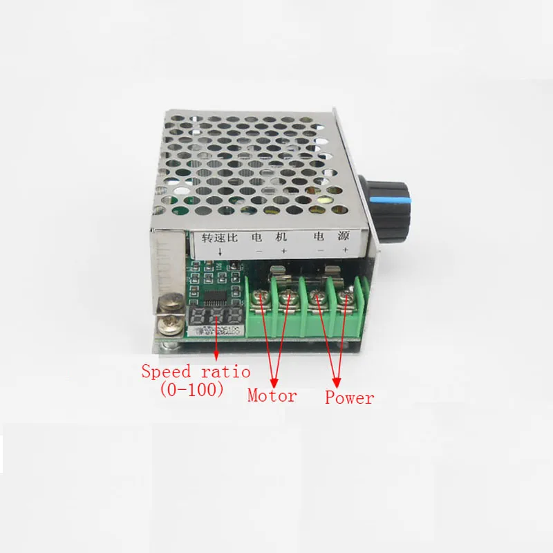 

Digital Governor, PWM DC Motor Controller, 6V12V24V36V48V Motor Percentage Tachometer